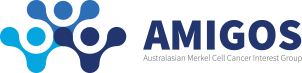 AMIGOs logo Merkel cell carcinoma